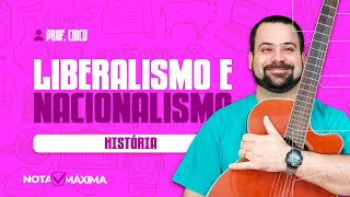 Aula de História  Liberalismo e Nacionalismo  Professor Chico [upl. by Irahcaz]