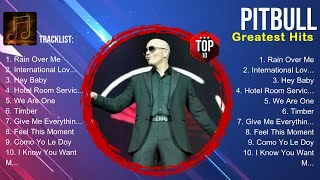 Pitbull Top Tracks Countdown 🔥 Pitbull Hits 🔥 Pitbull Music Of All Time [upl. by Ilarin850]