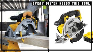 DeWalt Cordless Circular Saw DCS391N  Every DIYer Should Have One [upl. by Herra]