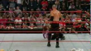 RAW 19th April 2004  Matt Hardy trys to save Lita from Kane [upl. by Siberson492]