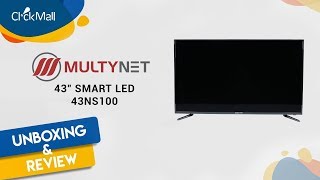 Multynet 43 inches SMART LED 43NS100 [upl. by Frerichs]