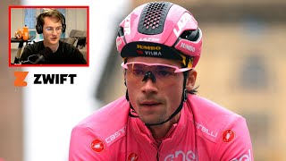 Is Primoz Roglic Racing the Giro dItalia 2023 a Mistake Lanterne Rouge x Zwift [upl. by Michaela]