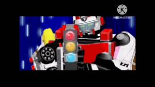 Power Rangers SPD GBA Episode 8 Delta Squad Megazord vs Kriegun Drill Robot Battle 2005 [upl. by Thissa]