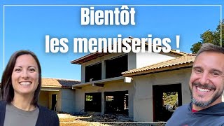 Seuils et appuis posés à la Grande Maison BIENTÔT LES MENUISERIES 🤩 [upl. by Franckot]