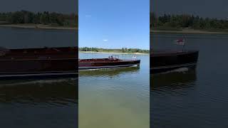 “Winston” the 1928 36’ Ditchburn longdeck launch tested Sept 2024 wwwbreenboatscomwinston1 [upl. by Caryl]