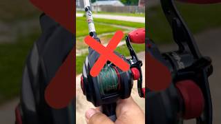 How to CAST a Baitcaster No Thumb 👍🏽 No Backlash ❌ fishing bassfishing baitcasting capcut [upl. by Stromberg]