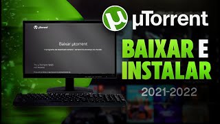 Como Baixar e Instalar uTorrent 3264 bits  2021 Grátis ATUALIZADO [upl. by Hennahane]