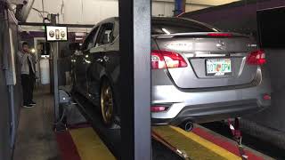 2017 Sentra SR Turbo dyno200WHP [upl. by Mcripley]