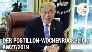 Der Postillon Wochenrückblick 1  6 Juli 2019 [upl. by Merilee848]