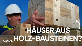 Revolutioniert dieser HolzBaustein die Baubranche  Einfach Genial [upl. by Dalston371]