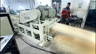 Sawdust Making Machine Wood Sawdust Machine WUDMARK 91 9465977877 [upl. by Inaflahk]