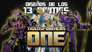 Ranking de los diseños de los 13 Primes de Transformers One [upl. by Nelrsa42]