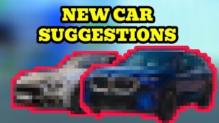 New CAR’s Suggestion’s For Up Coming Updates In Car Dealership Tycoon  PART 2 [upl. by Vod]