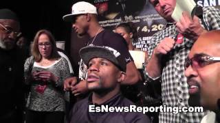 Mayweather On 50 Cent Coming To His Fight [upl. by Harak14]