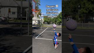 Watch this toddler win every bet 😂 basketball trending funny cute trending shorts [upl. by Deegan]