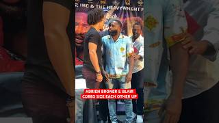 ADRIEN BRONER amp BLAIR COBBS SIZE EACH OTHER UP [upl. by Komarek]