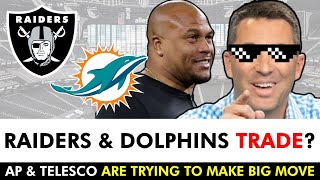 JUICY Raiders Rumors Vegas Tried Making A Trade With The Dolphins  Michael Penix amp Bo Nix News [upl. by Nonnaer]