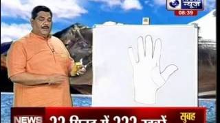 हाथ पर सफलता की लकीरें कौन सी हैं  Good Luck Guru Pawan Sinha Guruji  India News [upl. by Decima]