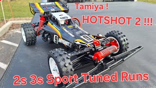 NEW  Tamiya HOTSHOT 2 2024 2S3S Speed Run Sport Tuned rc rccar hobby [upl. by Eloccin]