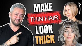 5 Hairstyles That TRANSFORM THIN HAIR TO THICK [upl. by Camila]