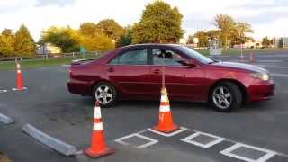 Practice Parallel parking of a car in NJ [upl. by Amilah504]