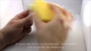 Wie mattiert man einen Ring DIY How to finish a ring [upl. by Kries]