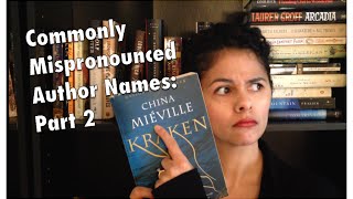 Commonly Mispronounced Author Names Part 2 [upl. by Nirraj]