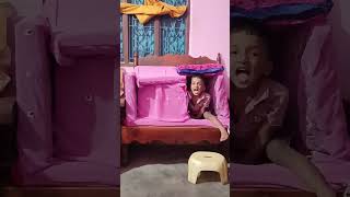 My son tent housesolitary playcute boy jagan [upl. by Atterrol348]