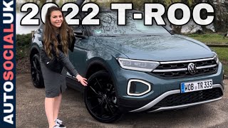 2022 Volkswagen TRoc Facelift Review Has the quality improved Style 110ps manual UK 4K [upl. by Witherspoon297]