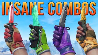 The BEST Glove Knife Combos in CS2 for All 72 Gloves [upl. by Derdle]