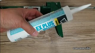 How to use a Caulk in Bathroom [upl. by Ynnad]