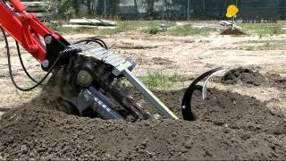 Hydrive Trencher for Front End Loader Excavator amp Skid Steers [upl. by Atirihs906]