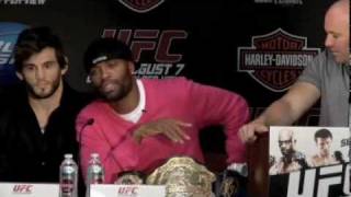 UFC 117 Press Conference [upl. by Che]