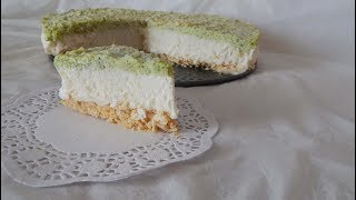 Cheesecake salata con pesto di zucchine  Savory cheesecake with zucchini pesto [upl. by Darya]