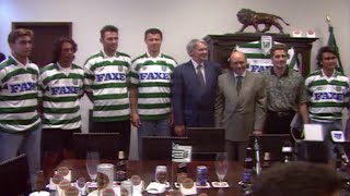 Apresentação da equipa e do novo patrocinador à imprensa  19931994 [upl. by Earb107]