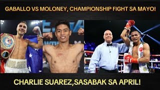 BREAKING GABALLO VS MOLONEY CHAMPIONSHIP FIGHT SA MAYO UNDERCARD SA LOMA VS KAMBOSOS [upl. by Thrift]