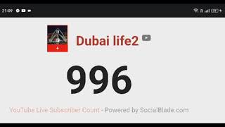 HOW TO SEE YOUR LIVE SUBSCRIBER COUNT ON MOBILE  HAPPY 1000 Sub [upl. by Flanagan300]