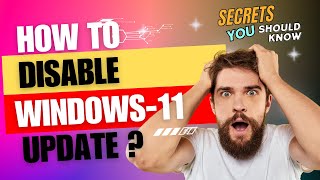 How to disable window11 Update [upl. by Lorou944]