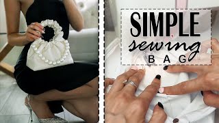 SUPER FANCY DIY PURSE BAG CRAFT IDEA FOR GIRLS WHEN YOU CANT SEW [upl. by Gilberto]