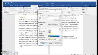 Changing the number format of a Footnote or Endnote [upl. by Namzed]