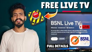 BSNL Live TV FINALLY Launches Can it beat JioTV Plus Testing Phase [upl. by Mallon]