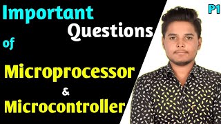 Microprocessor and microcontroller important questions  Ex6th Sem [upl. by Airegin951]