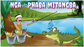 Mitangba Ngami Folktales Manipuri Cartoon Animation [upl. by Einatirb]