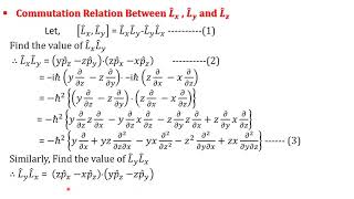 Commutation Relations between Components of Angular Momentum Operators [upl. by Juanne]