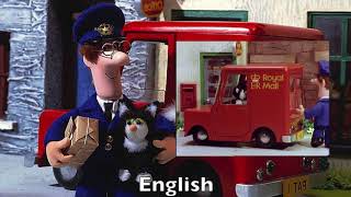 Postman Pat Opening Multilanguage Comparison Part 1 [upl. by Lanevuj345]