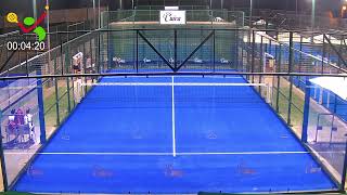 Padel em direto do PADEL CLUBE DE VILA REAL DE SANTO ANTÓNIO [upl. by Kokoruda]