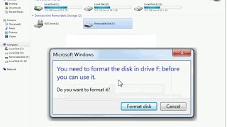 How to Repair USB Pen Drive “You need to format before use” [upl. by Ole]