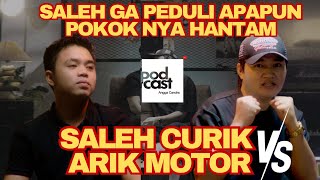 SALEH CURIK VS ARIK MOTOR HADAPIN ARIK KE LUMAJANG SENDIRIAN INI PENJELASAN SALEH [upl. by Anada999]