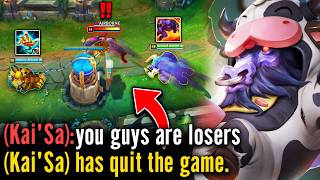 The most BROKEN bot lane in League of Legends WE MADE 2 PEOPLE RAGE QUIT [upl. by Leihcar17]