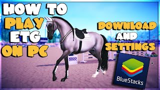 PLAY EQUESTRIAN THE GAME ON PC ⭐How To Set Up Bluestacks Controls [upl. by Sesylu]